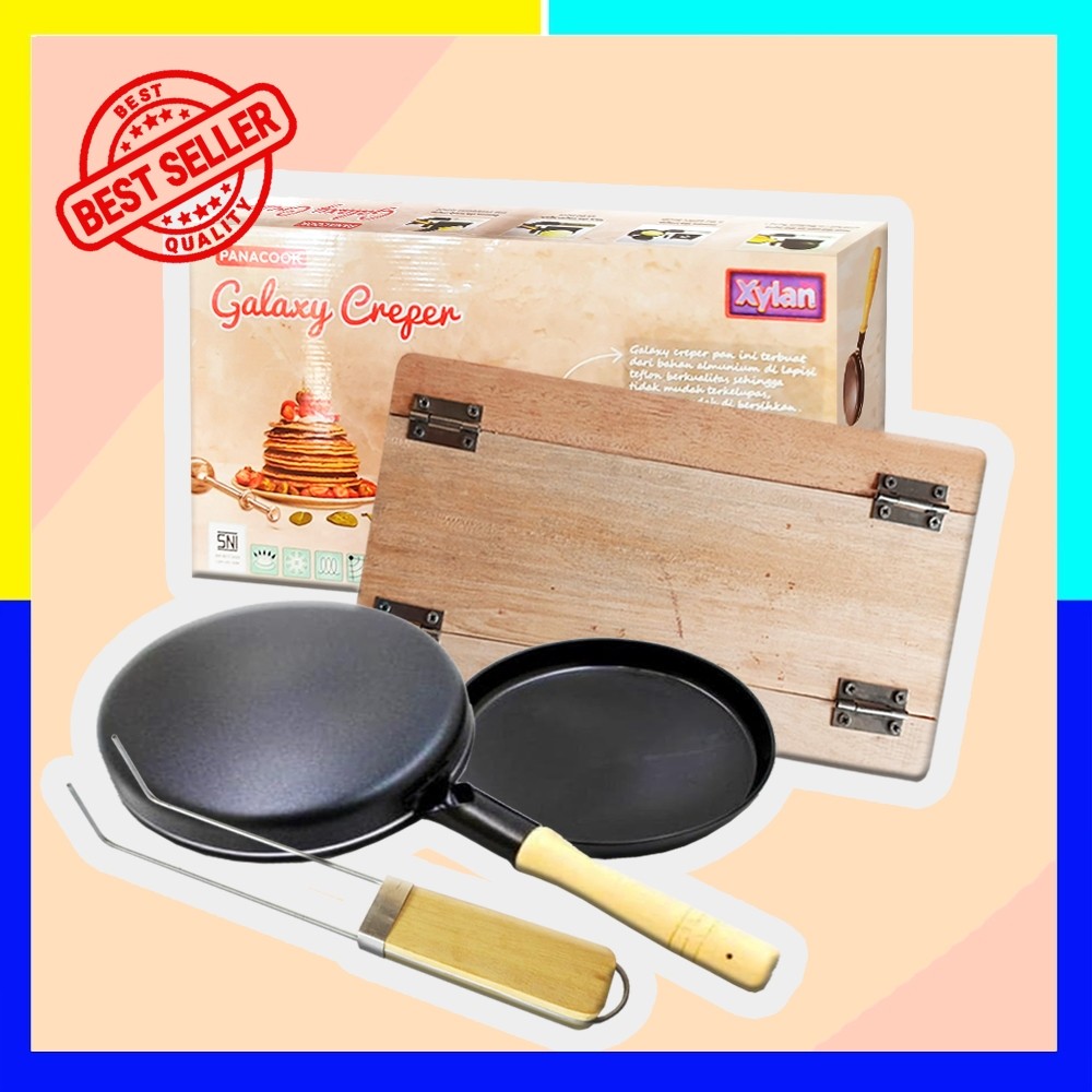 Jual Wajan Cetakan Kulit Lumpia Risol Anti Lengket Crepe Maker GALAXY ...