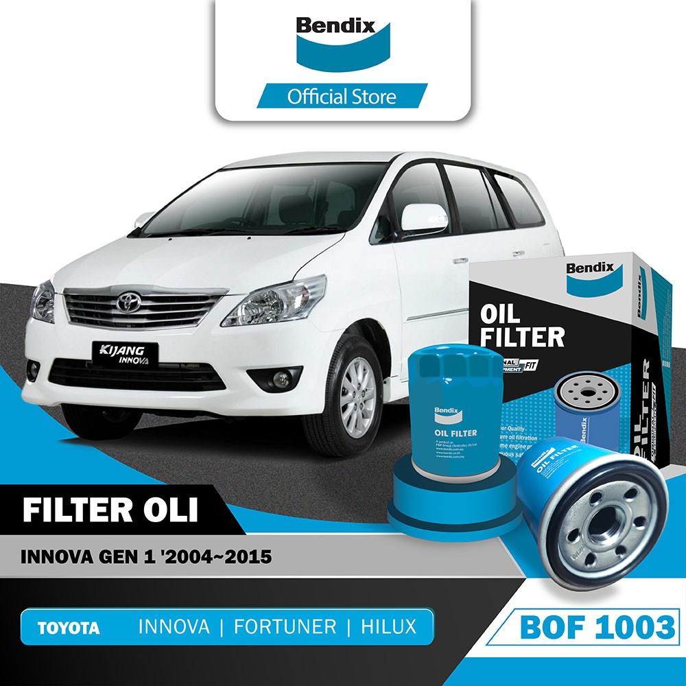 Jual Bendix Filter Oli Saringan Oli Mobil Toyota Innova Gen 1 2004-2015 ...