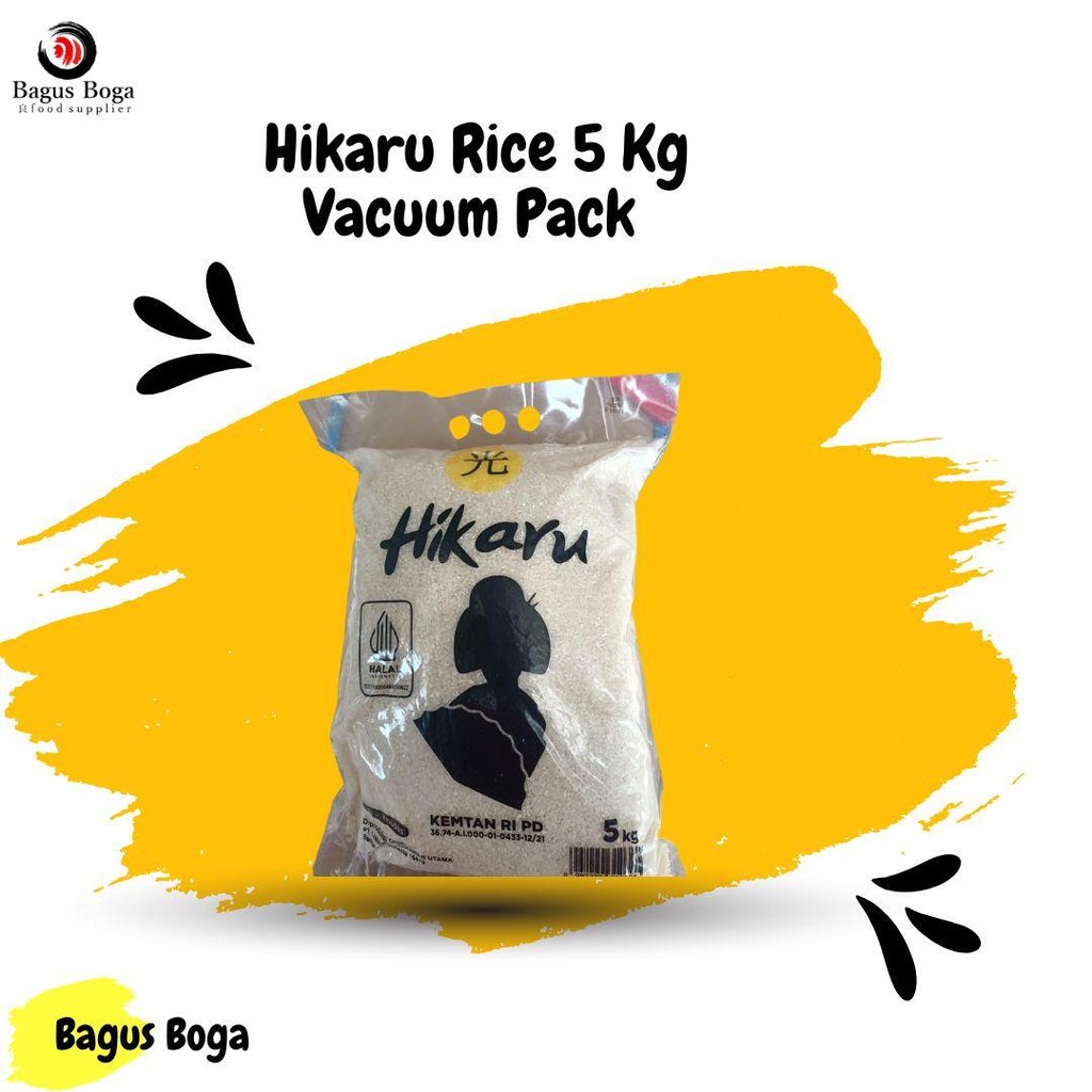 Jual hikaru rice 5 kg repack(beras jepang) | Shopee Indonesia