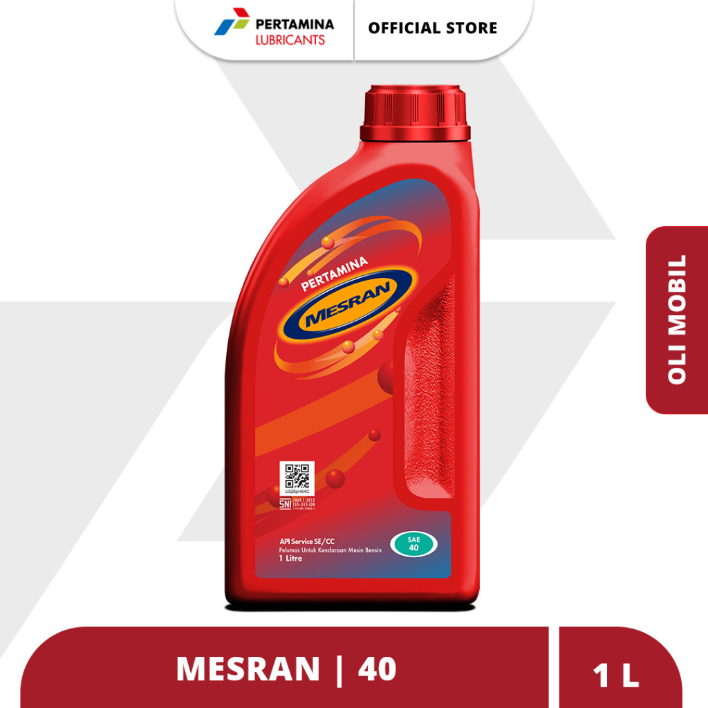 Jual PERTAMINA Mesran 40 API SE/CC [ Oli Mobil 1L & 4L ] | Shopee Indonesia