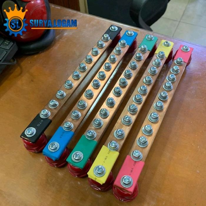 Jual Busbar panel RSTN-G 3mm x 30mm - hitam | Shopee Indonesia