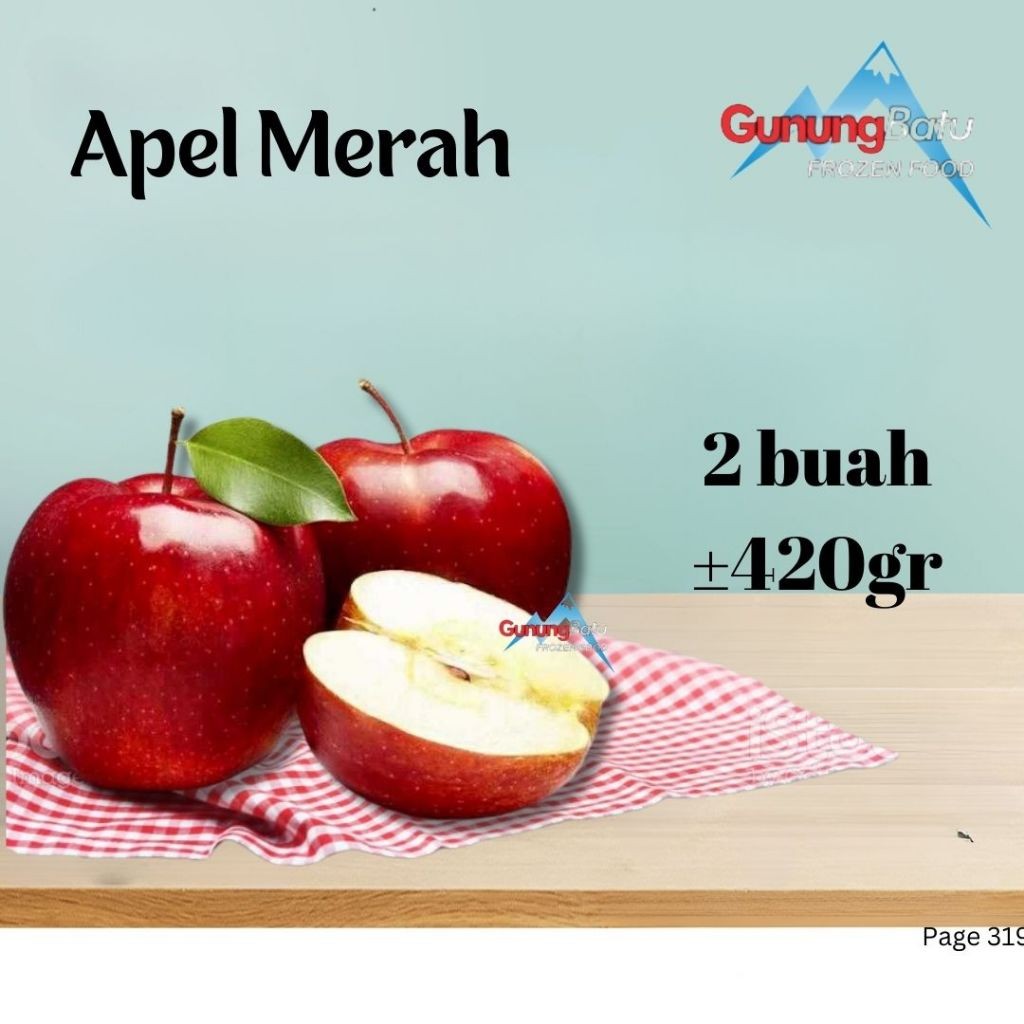 Jual BUAH APEL MERAH 2BUAH ±420GR / STRAWBERRY FROZEN 500 GRAM | Shopee ...