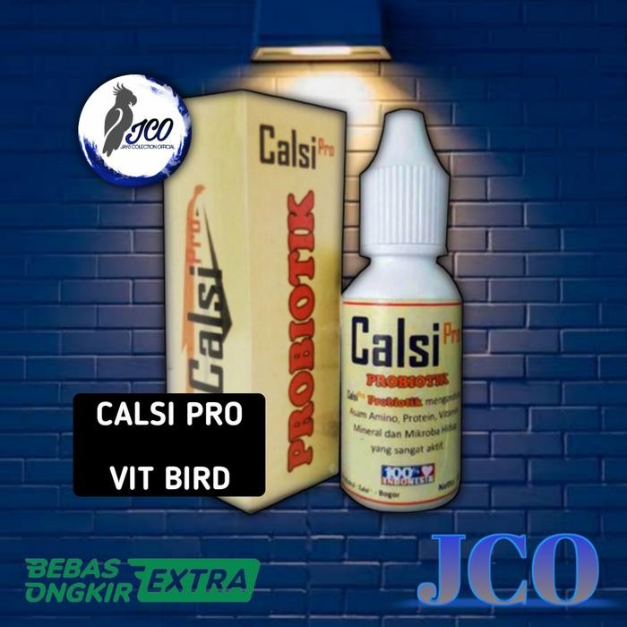 Jual CALSI PRO PROBIOTIK VITAMIN BURUNG MENINGKATKAN STAMINA ...