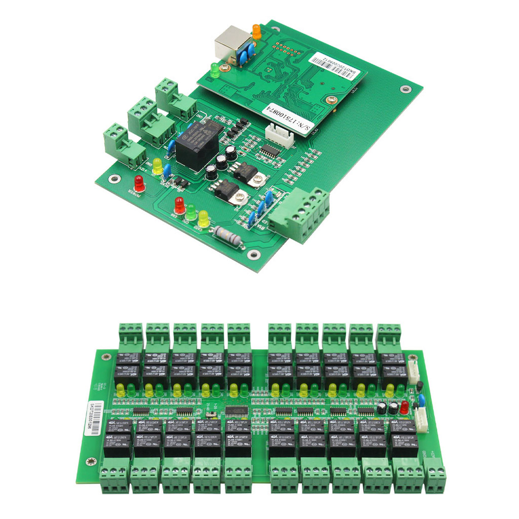 Jual TCP/IP 20 / 40 Doors Electric Express Cabinet Locker Controller ...