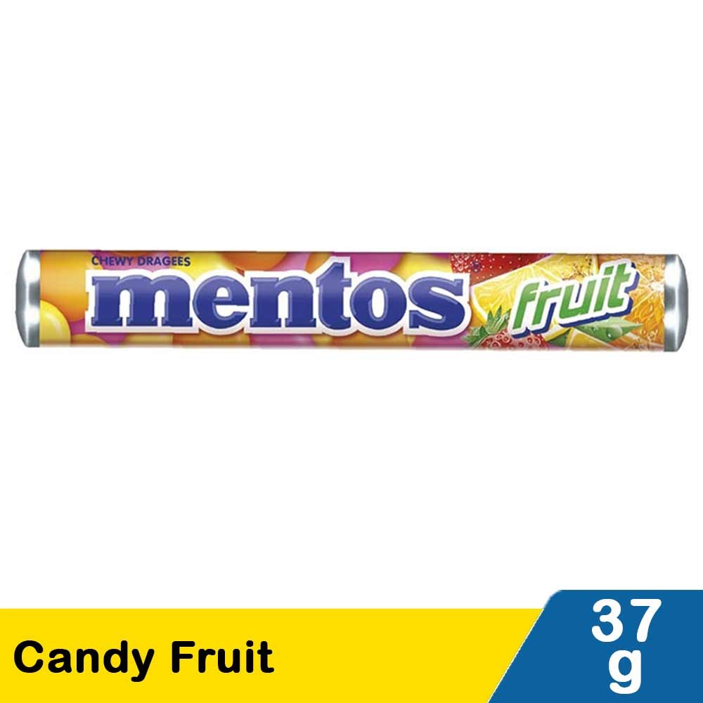 Jual MENTOS CANDY FRUIT 37g | Shopee Indonesia