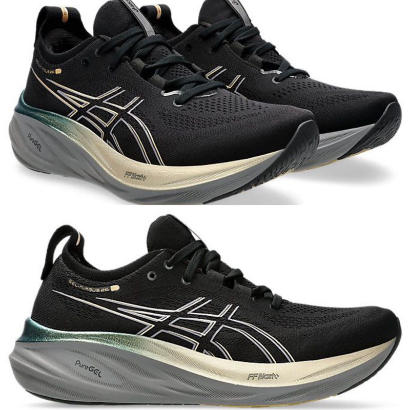 Jual Sepatu Running Asics Gel-Nimbus 26 Platinum Black | Shopee Indonesia