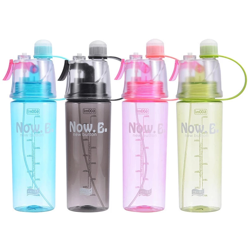 Jual CA Botol Minum Now B New B Sport Spray Bottle Semprot 600ml BPA ...
