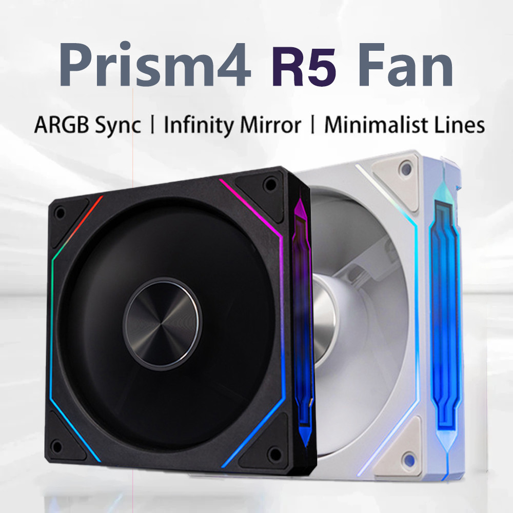 Jual Prism 4RS ARGB CPU Case Fan 120mm Infinity Mirror Design 5V 3PIN ...