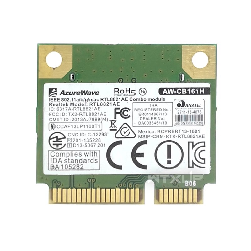 Jual Realtek RTL8821AE AW-CB161H Wifi Wlan Card Bluetooth 4.0 Combo ...