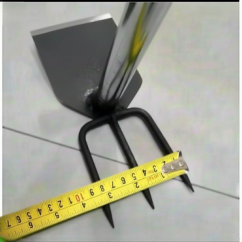 cangkul garuk 2in1 gagang besi pacul garuk gagang besi garuk tanah pacul mini 2 fungsi