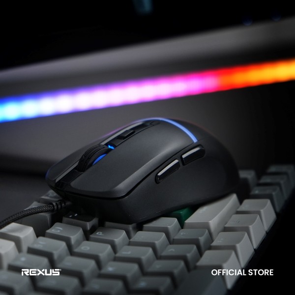 Rexus Xierra G15 Mouse Gaming Wired Dynamic RGB 6400DPI (6)