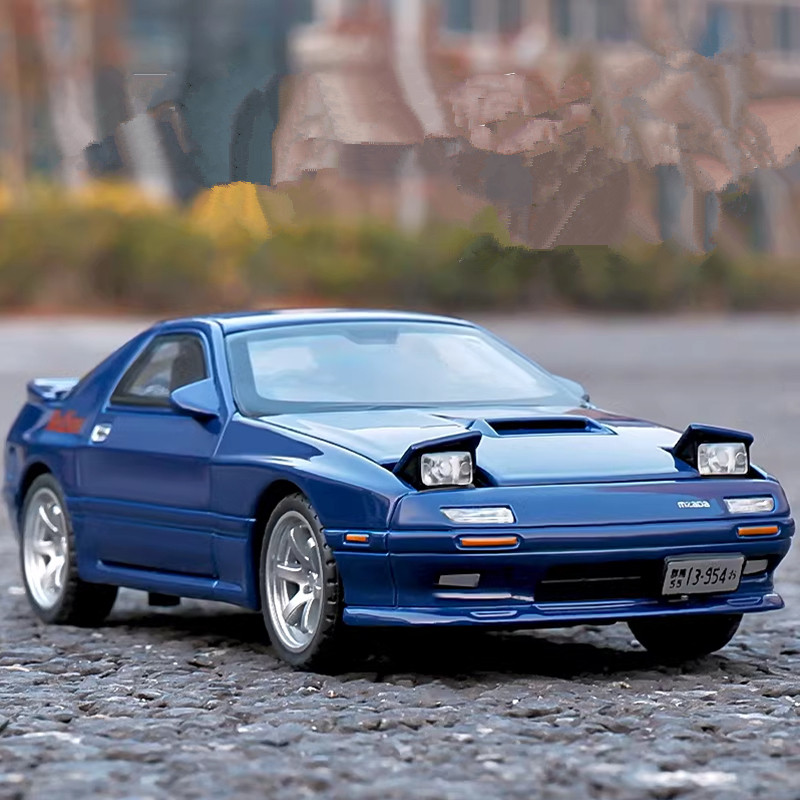 Jual 1:32 Mazda RX7 Alloy Sports Car Model Diecasts Metal Toy Racing ...