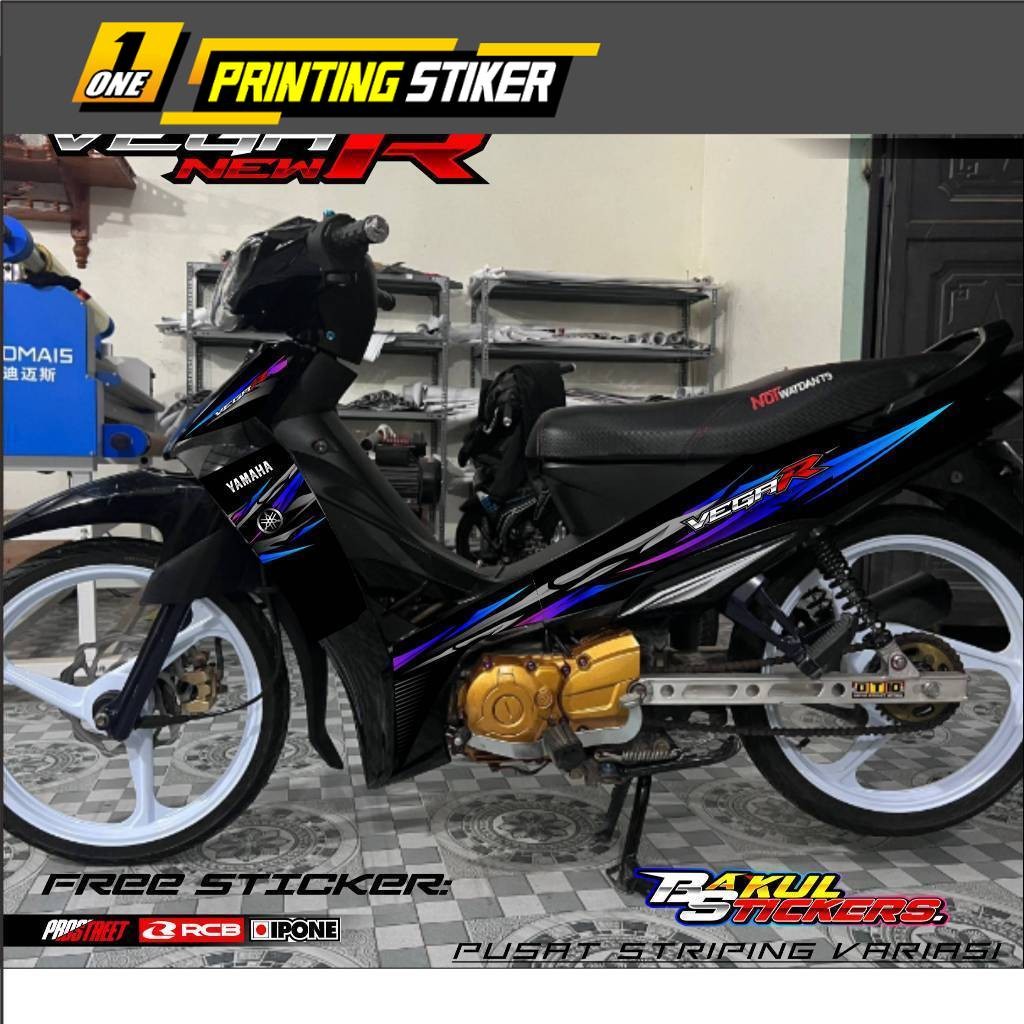 Jual Striping Variasi Yamaha Vega R New Sticker List Variasi Motor ...