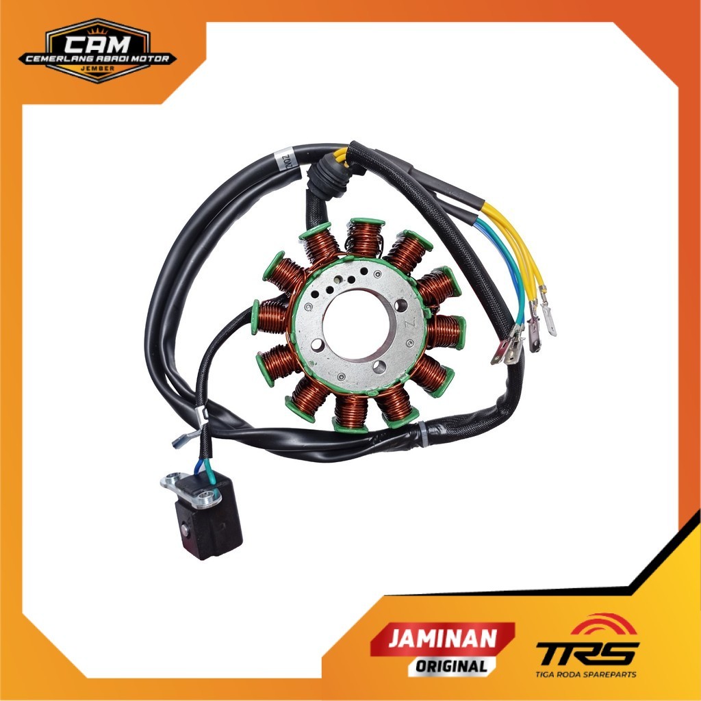 Jual Spull 12 Pole 93mm Motor Roda Tiga Viar Karya 150 200 300cc Tossa ...