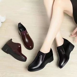 Jual PRF Sepatu Boots Heels Tinggi 5Cm Black Burgandy Sandal Wanita ...