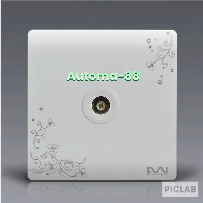 Jual Wall Socket/Outlet/Stop kontak Antenna TV Tembok Inbow IB Artistik ...