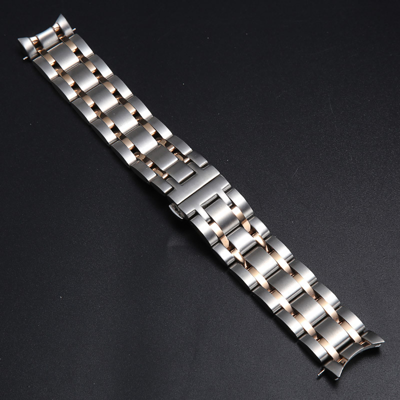 Watchband Jam Tangan Original Pria 316L Stainless Steel Watchband 22mm 23mm  24mm for Tissot 1853 Couturier T035 T035407A T035627A T035617A Waterproof 