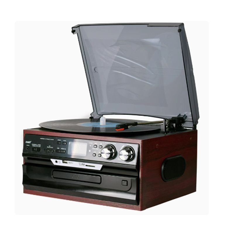 Jual 3 Speed Vinyl Record Player Vintage Turntable Bluetooth-compatible ...