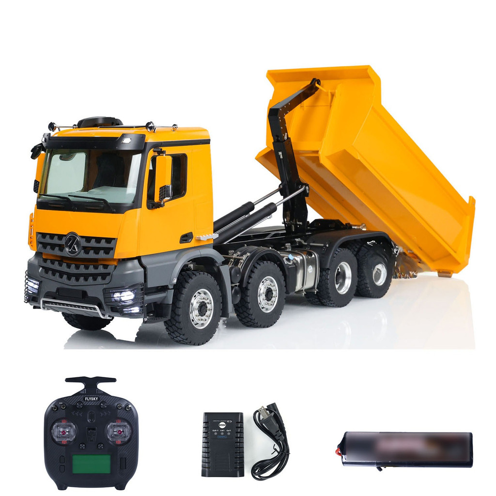 Jual Kabolite 1/14 K3366 8X8 Hydraulic RC Tipper Car U Bucket ...
