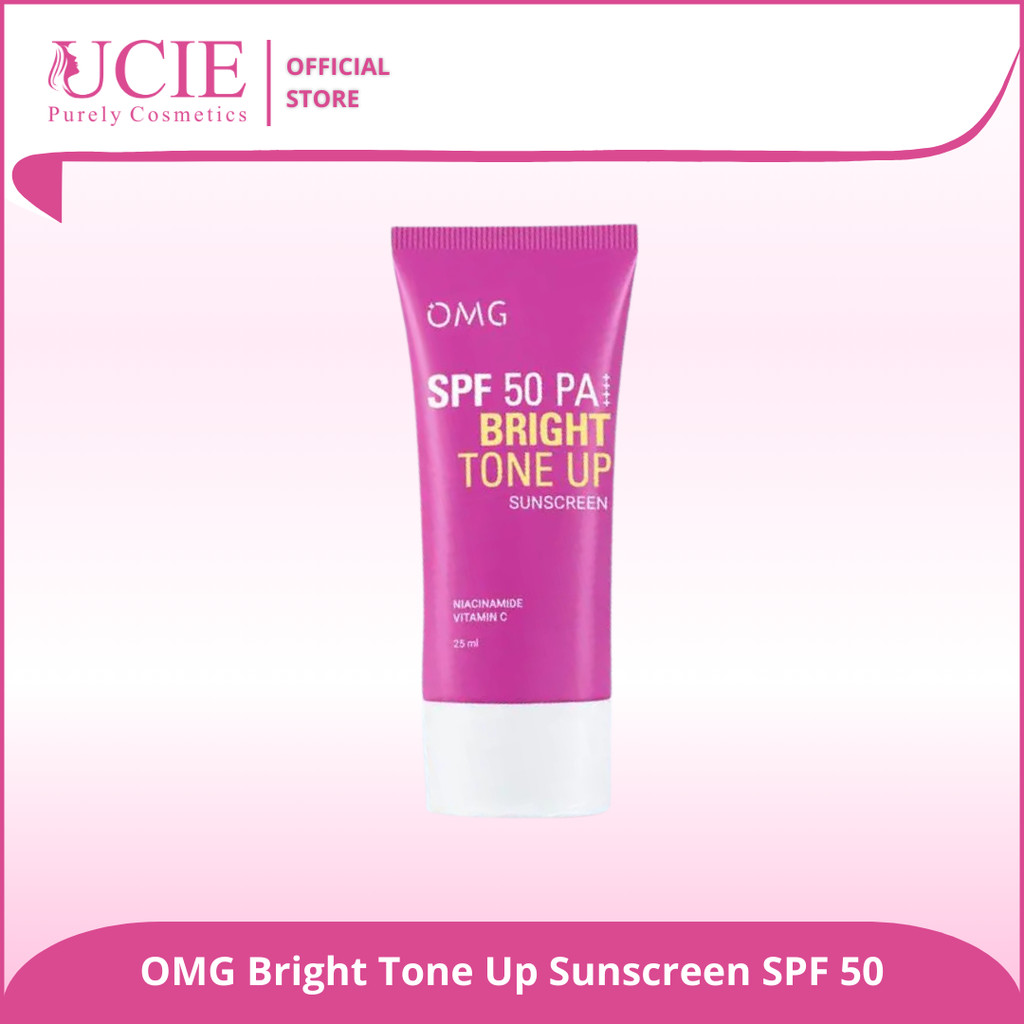 Jual OMG Oh My Glow Bright Booster UV Barrier Sunscreen SPF 50 PA ...