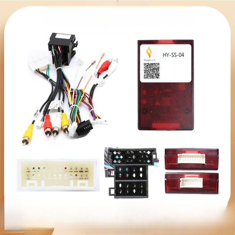 Jual CAN Bus Decoder Harness Adapter 16 Pin Plug Connector Car Android ...