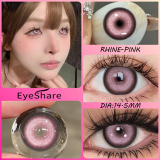 Eyeshare Lensa Kontak Berwarna Cosplay Halloween Softlens Merah Muda yang Lucu Yearly Use