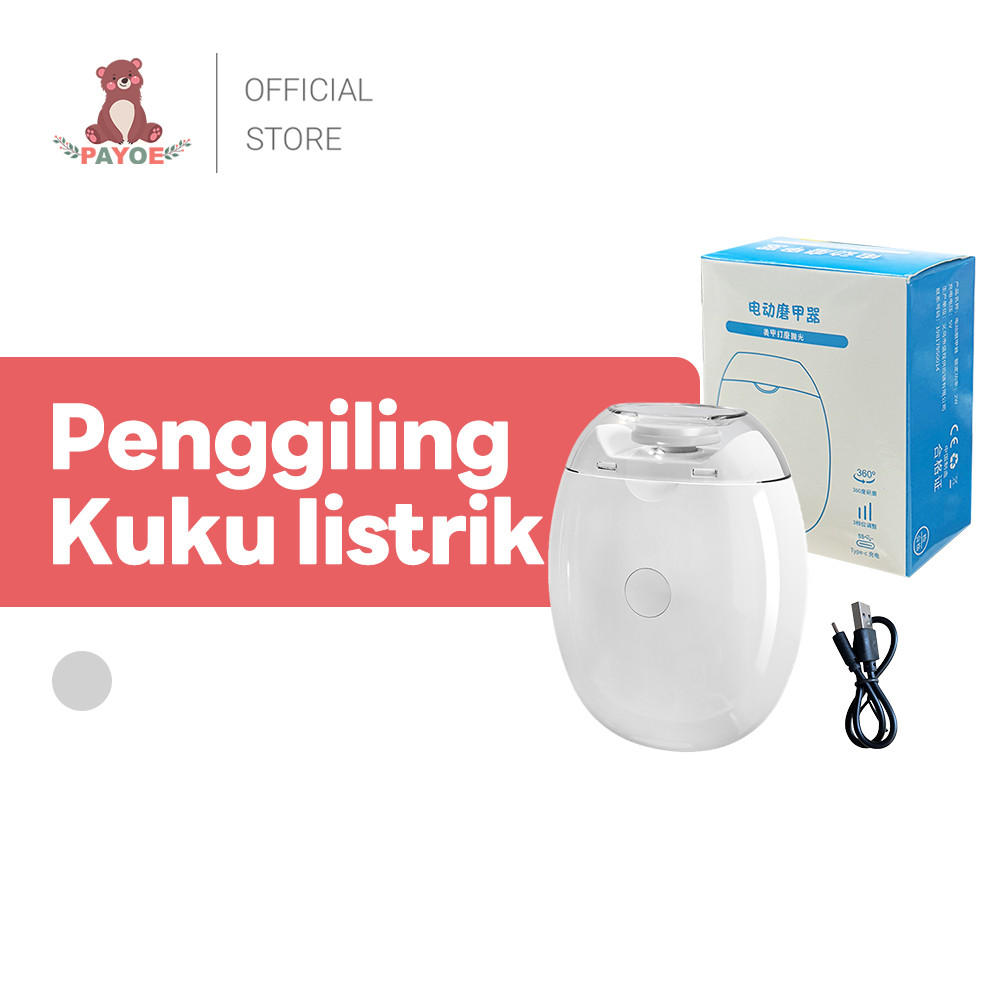 Jual PAYOE Gunting Kuku Bayi Nail Trimmer Lampu LED Alat Pemotong 3 ...