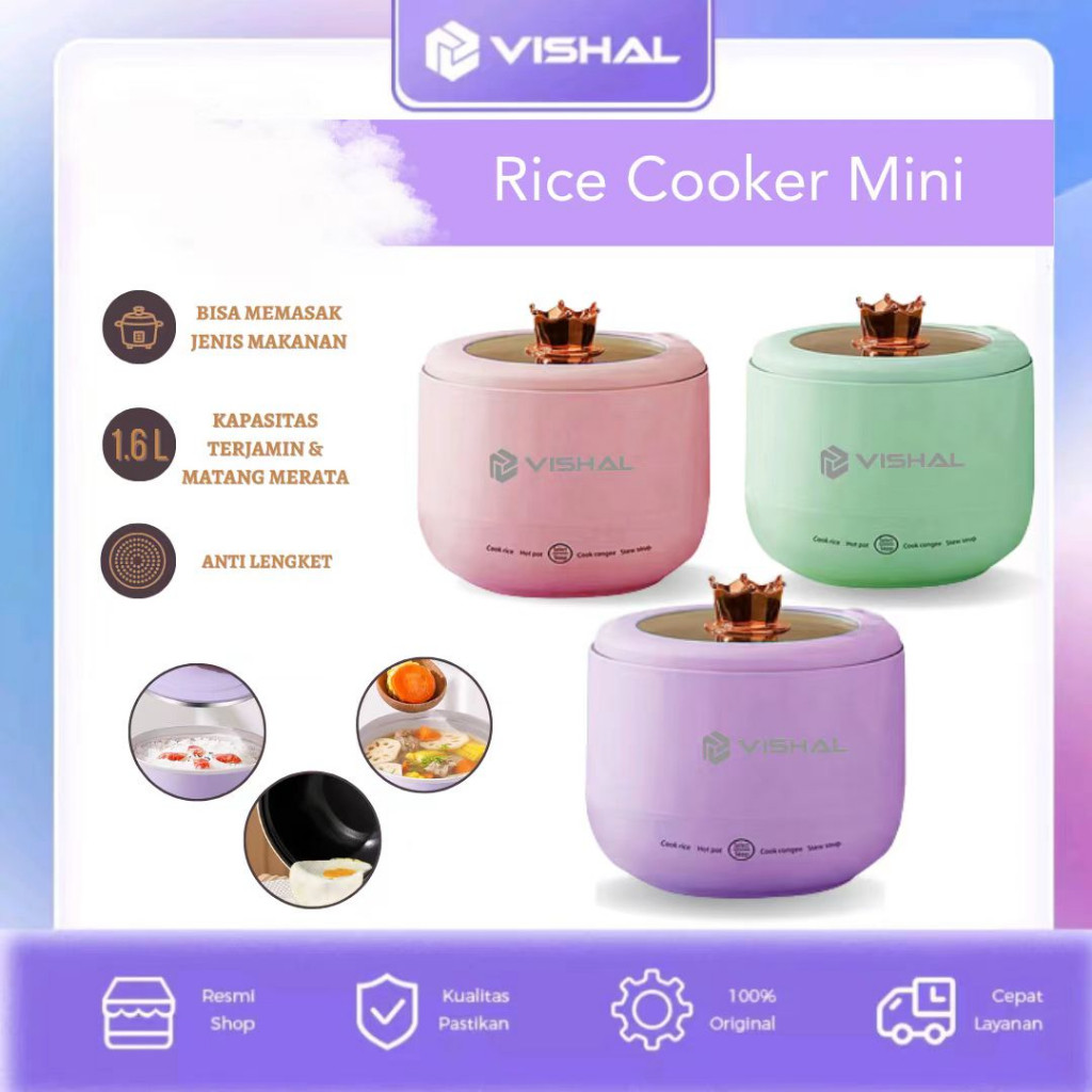 Jual Vishal Panci listrik mini / Panci Serbaguna VS-1863 | Shopee Indonesia