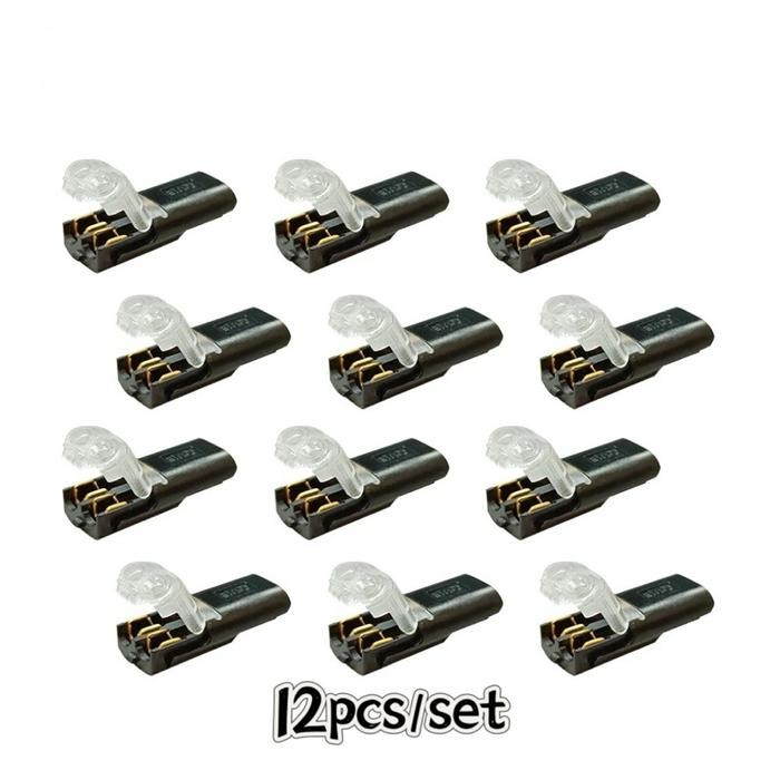 Jual 12pcs/set Kabel Konektor Soket Terminal Quick Connector / Konektor ...