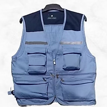 vest tactical rompi cargo twotone mix warna outdoor mancing multi Pocket multifungsi