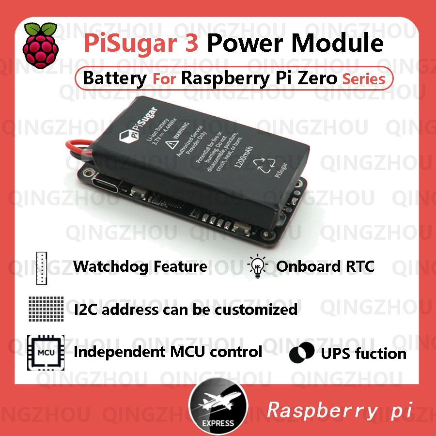 Jual Pisugar 3 Battery for Raspberry Pi zero RTC UPS | Shopee Indonesia