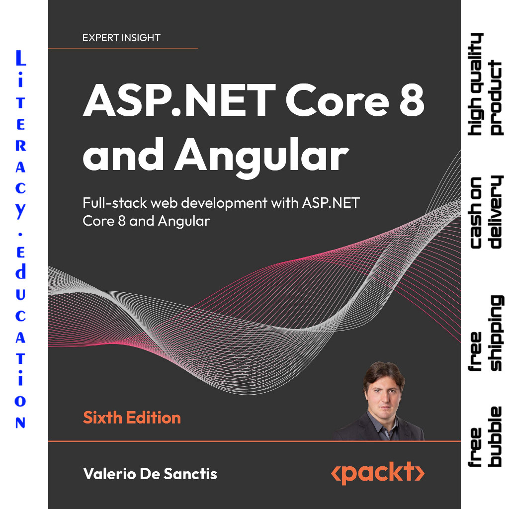 Jual ASP.NET CORE 8 AND ANGULAR : Full-stack web development with ASP ...