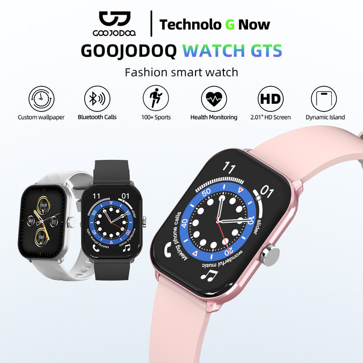 Jual GOOJODOQ GS01 2.01inch I67 Smart Watch Waterproof Bluetooth Call ...