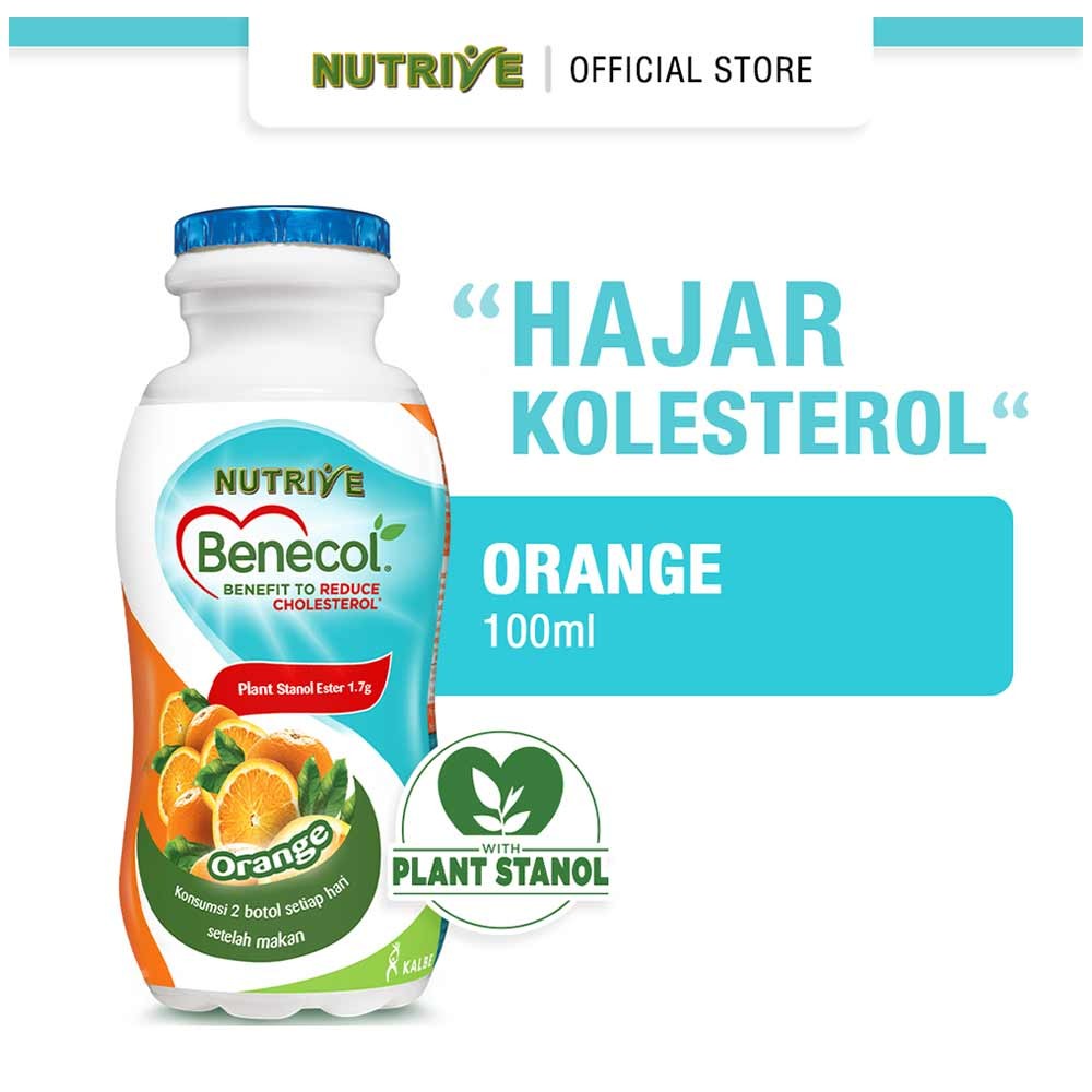 Jual NUTRIVE MINUMAN BENECOL ORANGE 100mL | Shopee Indonesia