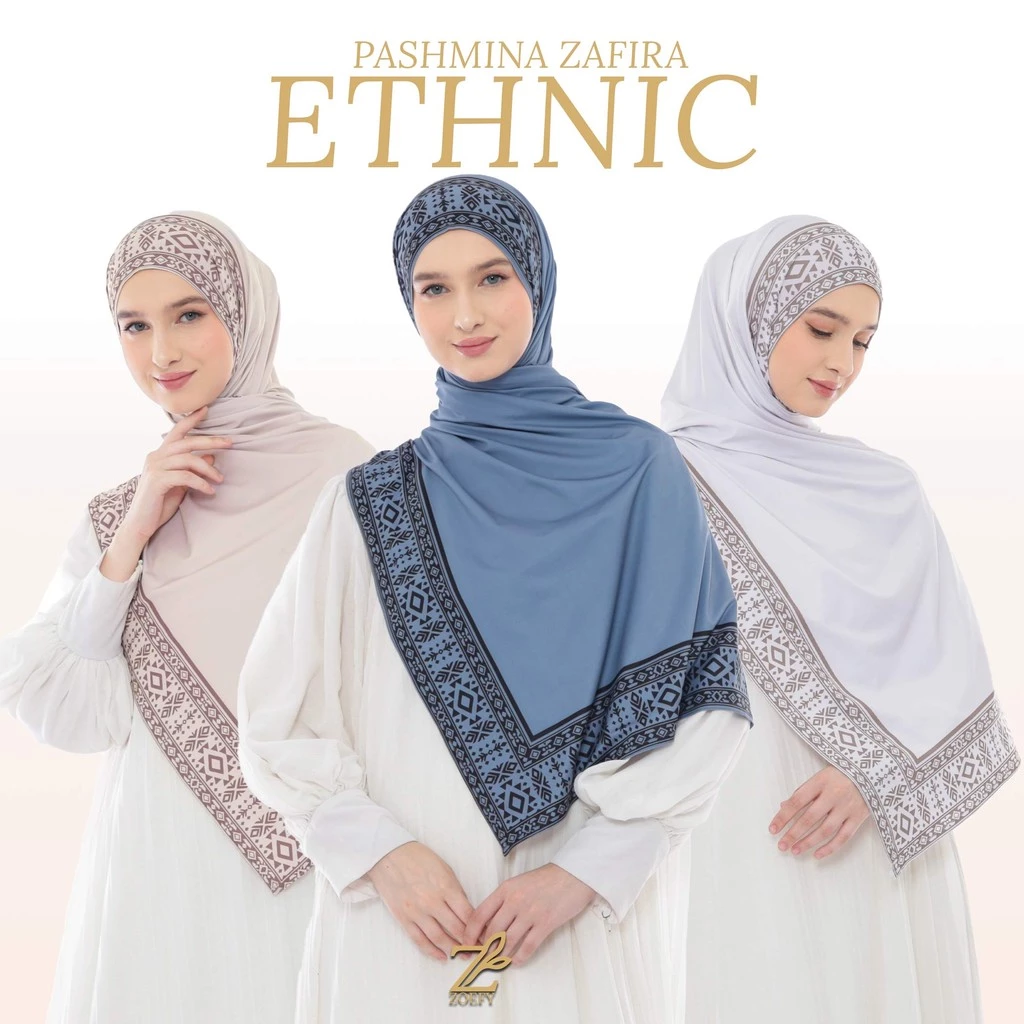 Zafira Ethnic Pashmina