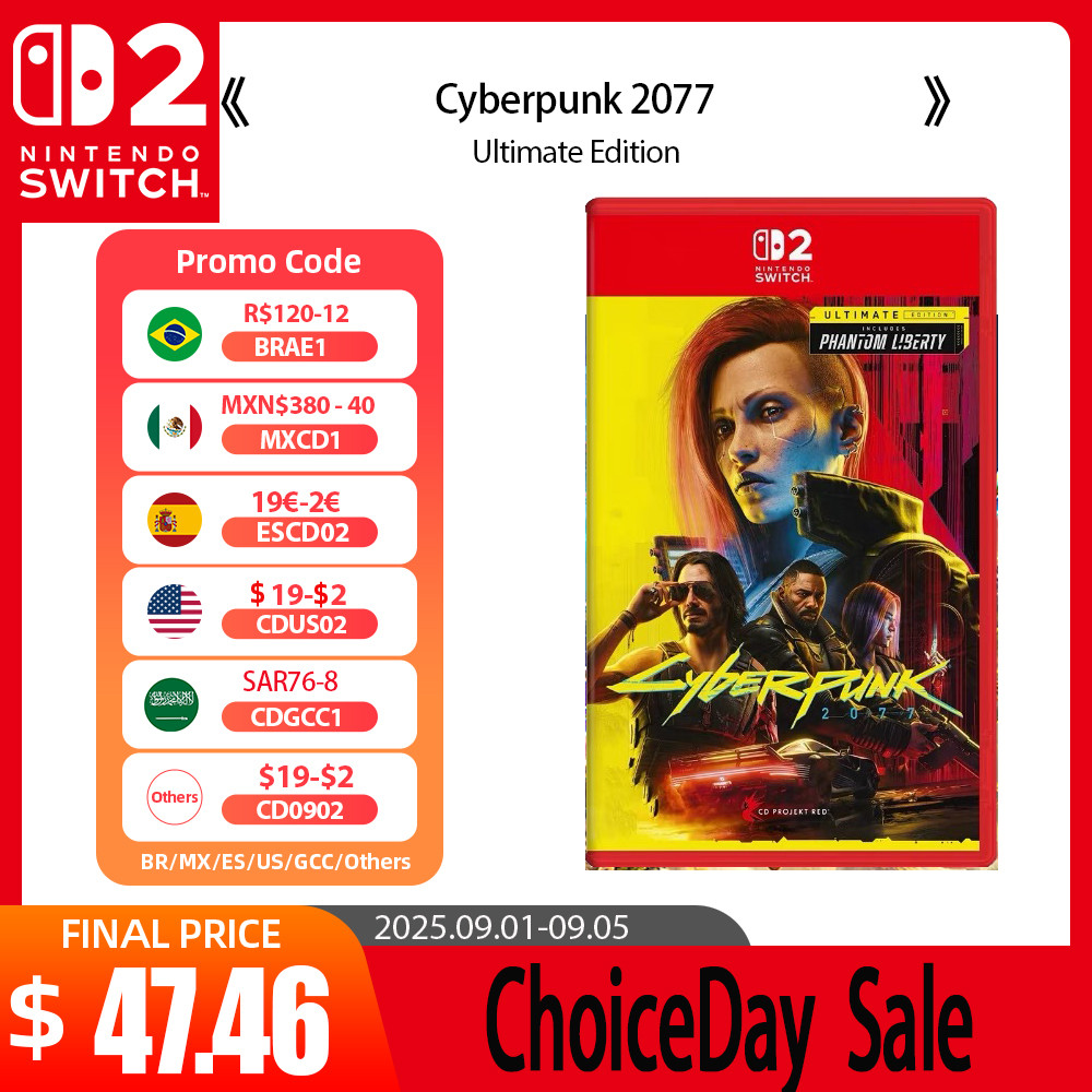 Jual Nintendo Switch 2 Game Deals - Cyberpunk 2077 Ultimate Edition ...