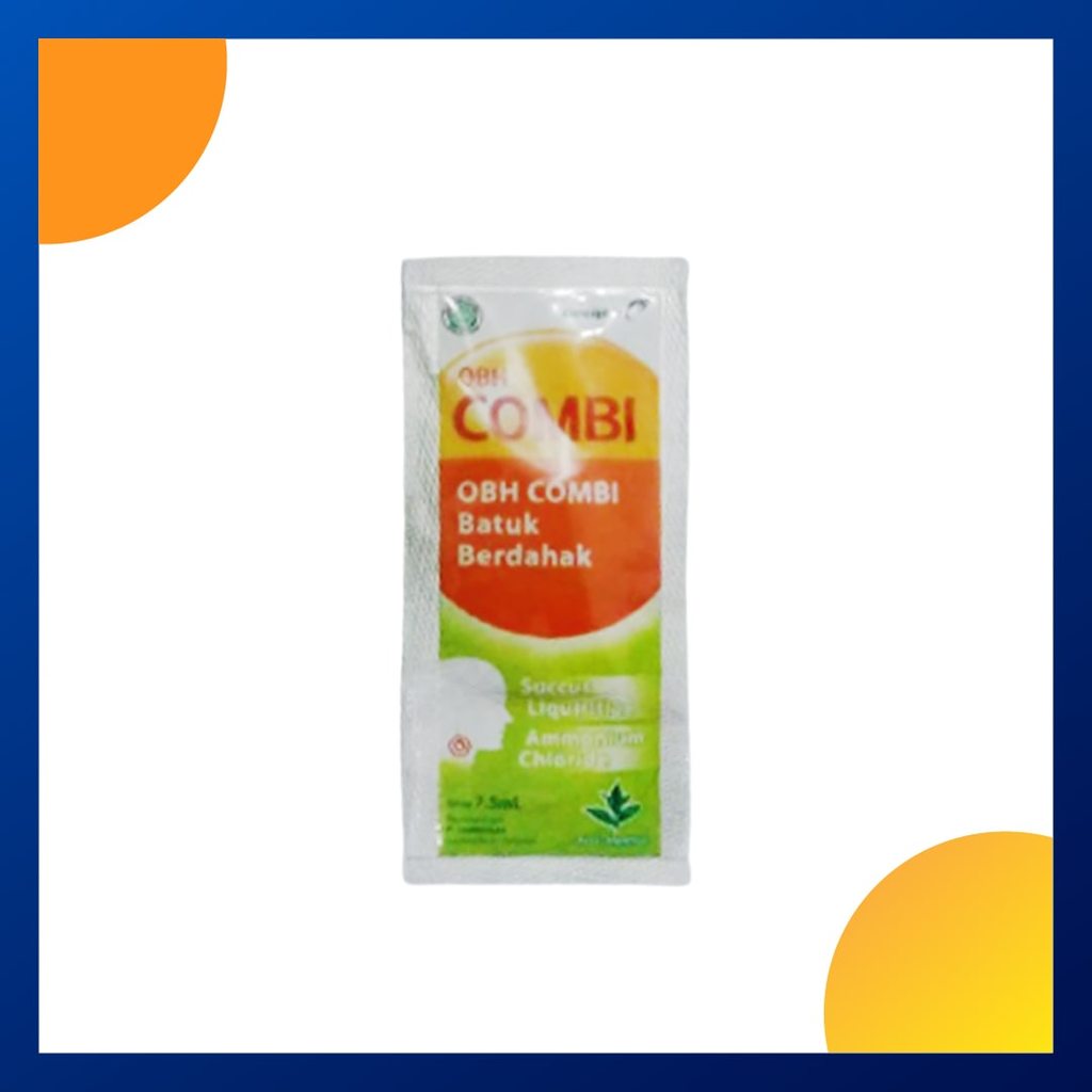 Jual OBH COMBI BATUK BERDAHAK RASA MENTHOL SIRUP 1 SACHET @ 7,5 ML ...