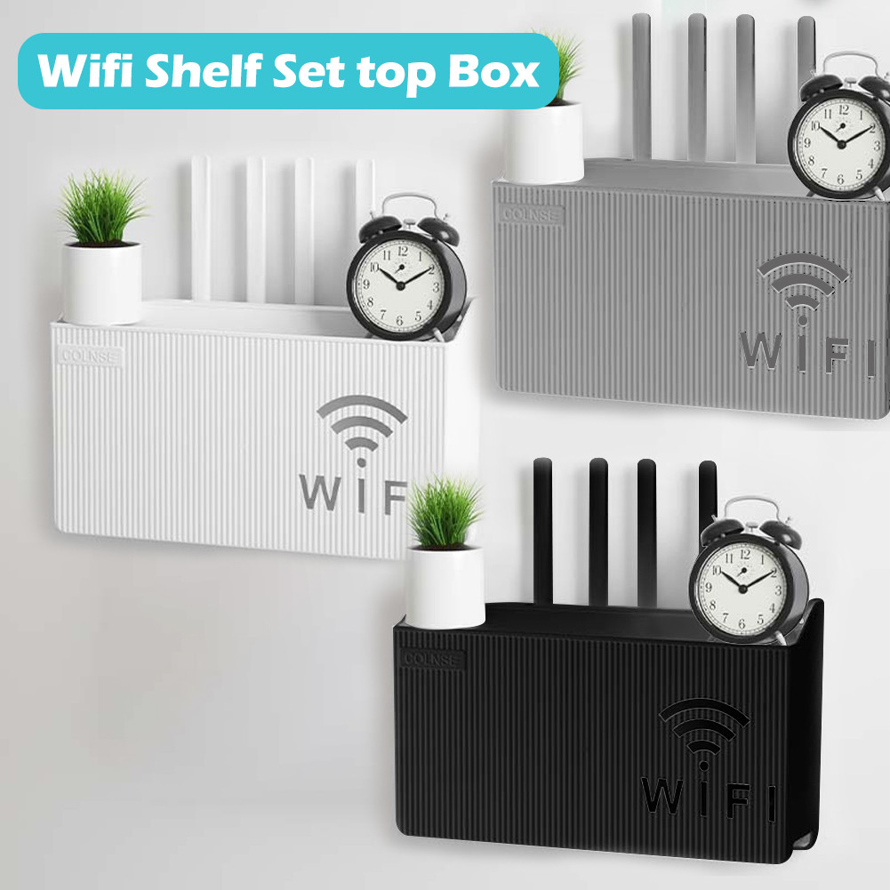Jual Rak Gantung Wifi Tempat Wifi Router Dekorasi Dinding Minimalis ...