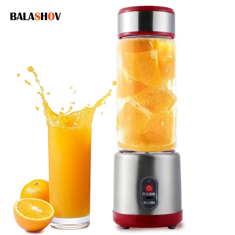 Jual USB Rechargeable Electric Juicer Blender Fruit Mixers Juicers ...