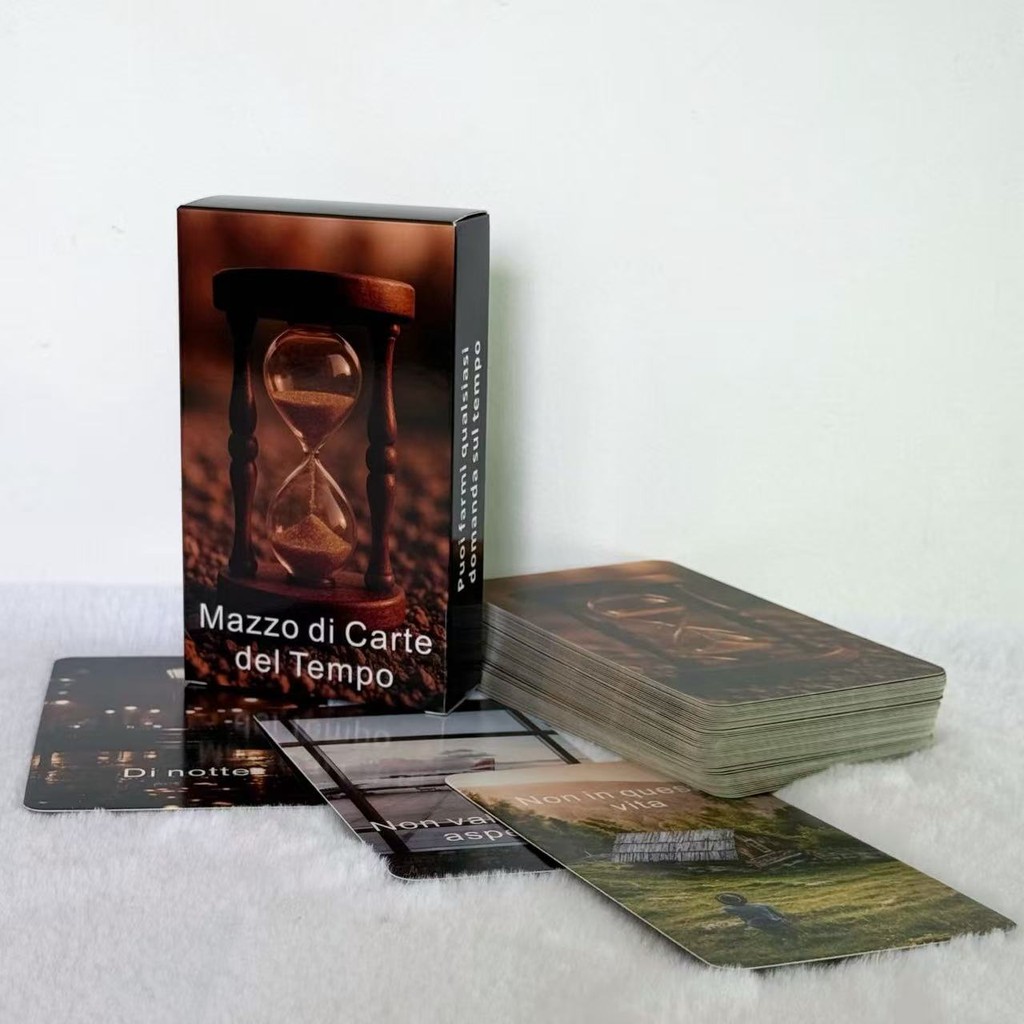 Jual Italian Time Oracle Deck, 54 Time-Themed Cards for Self-Discovery ...
