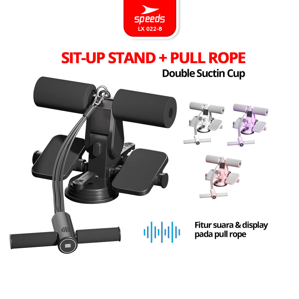 SPEEDS Sit Up Stand Alat Trimmer Bantu Holder Penahan Kaki Olahraga Pegangan Kaki Fitness Yoga Gym 022- 8