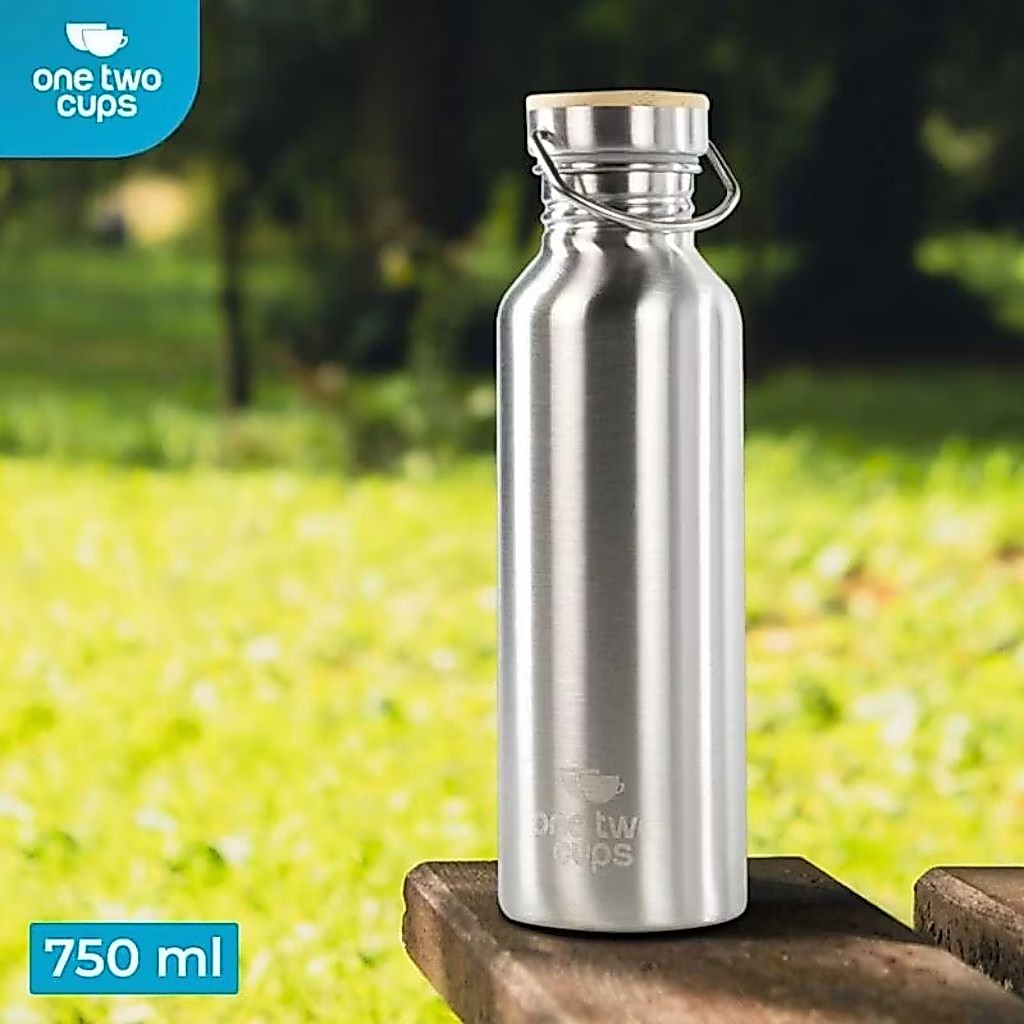 Jual One Two Cups Botol Minum Portable Stainless Steel 750ml - YM006 ...