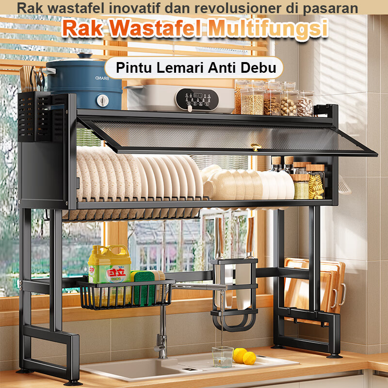 Jual 【Ready Stock】Rak Piring Wastafel Dengan Kabinet Rak Wastafel Cuci ...