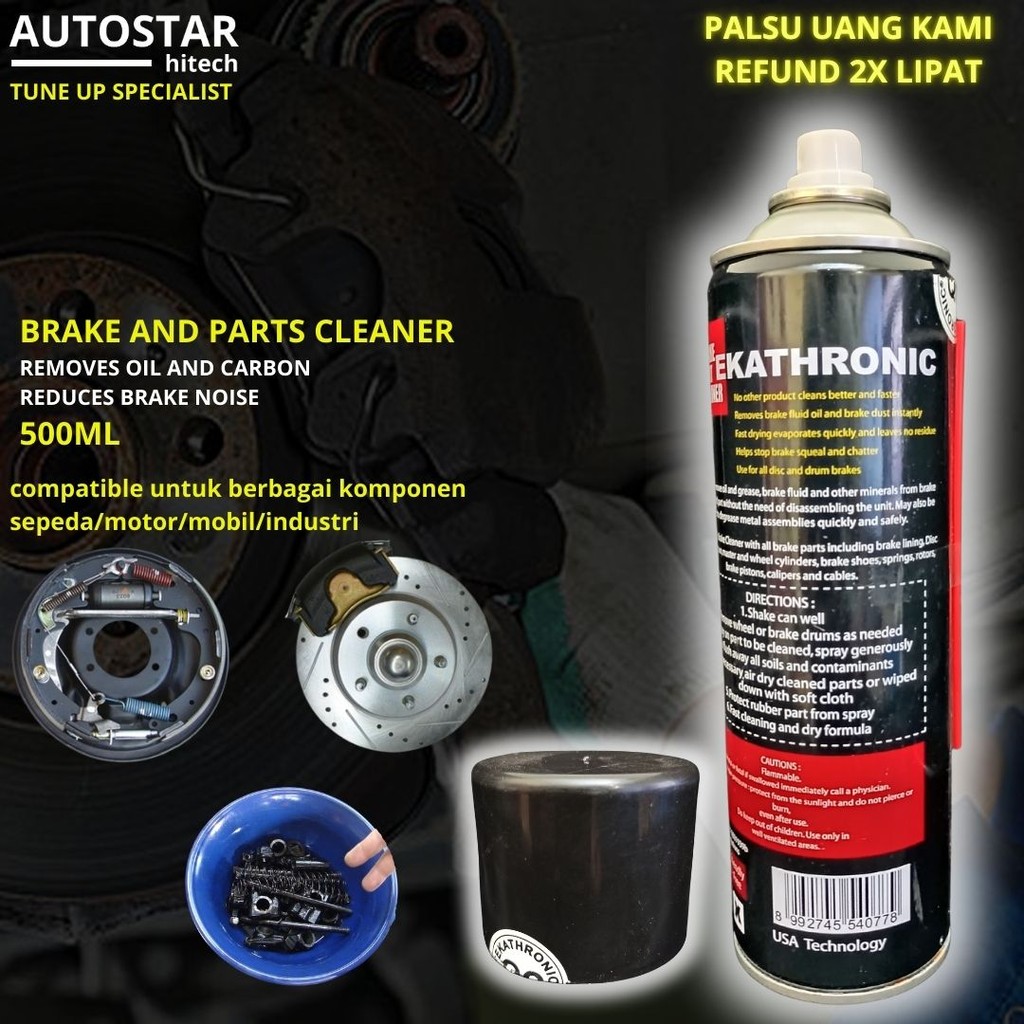 Jual EKATHRONIC BRAKE PART CLEANER 500ML spray pembersih rem tanpa ...