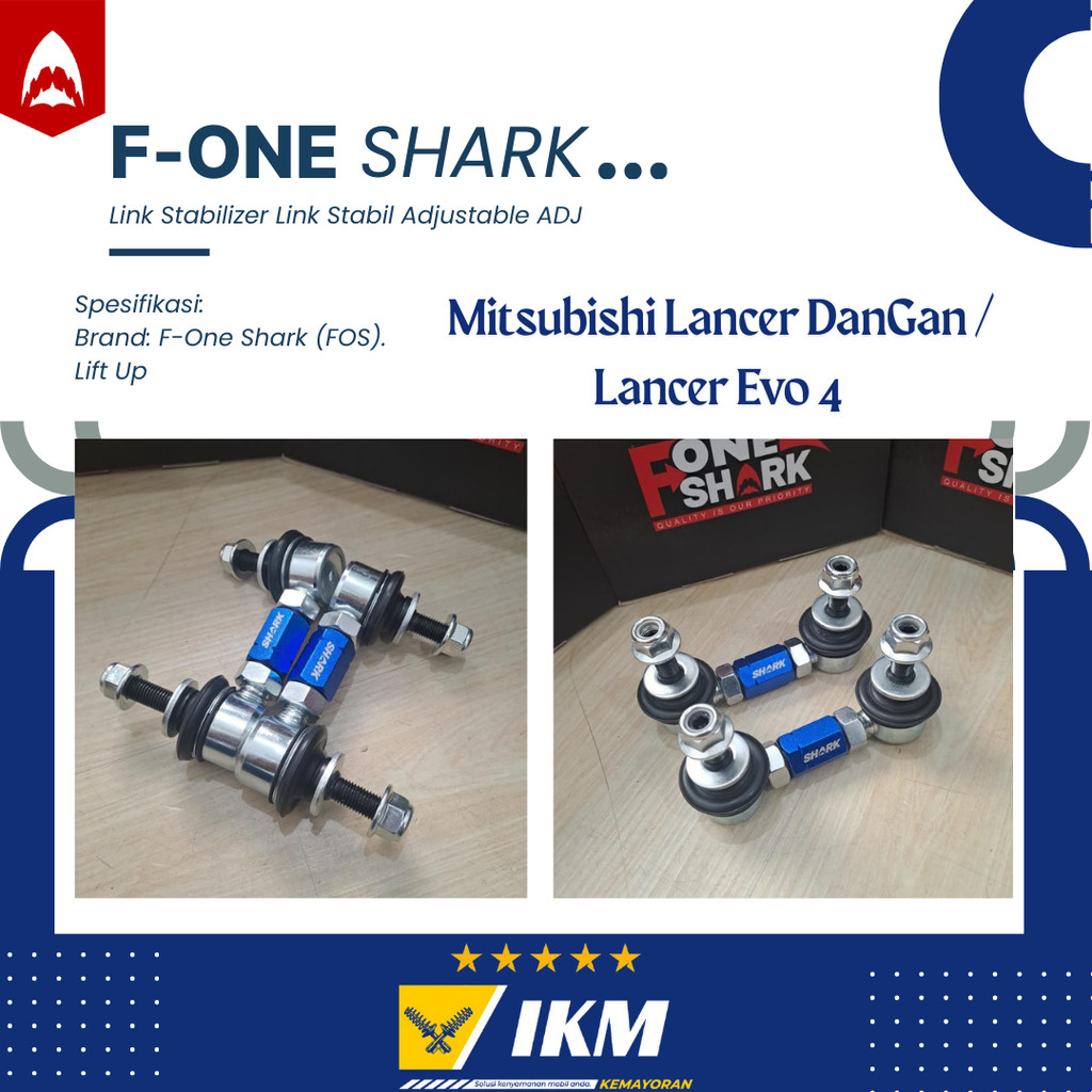 Jual F-One Shark Front Sway Bar Link Stabilizer Link Stabil Adjustable ...