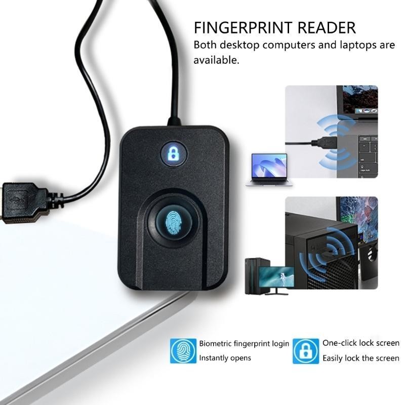 Jual Desktop Fingerprints Scanners With Touches Screen Locks Function ...