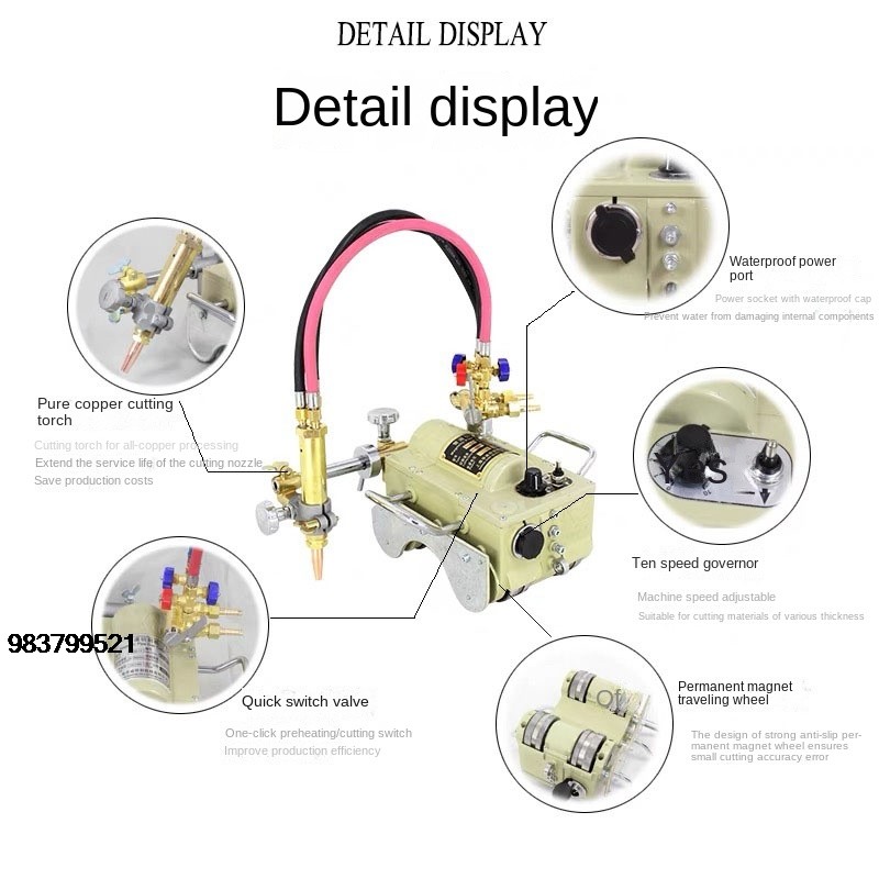 Jual Good Price CG2-11 plasma pipe gas cutting machine pipe beveling ...