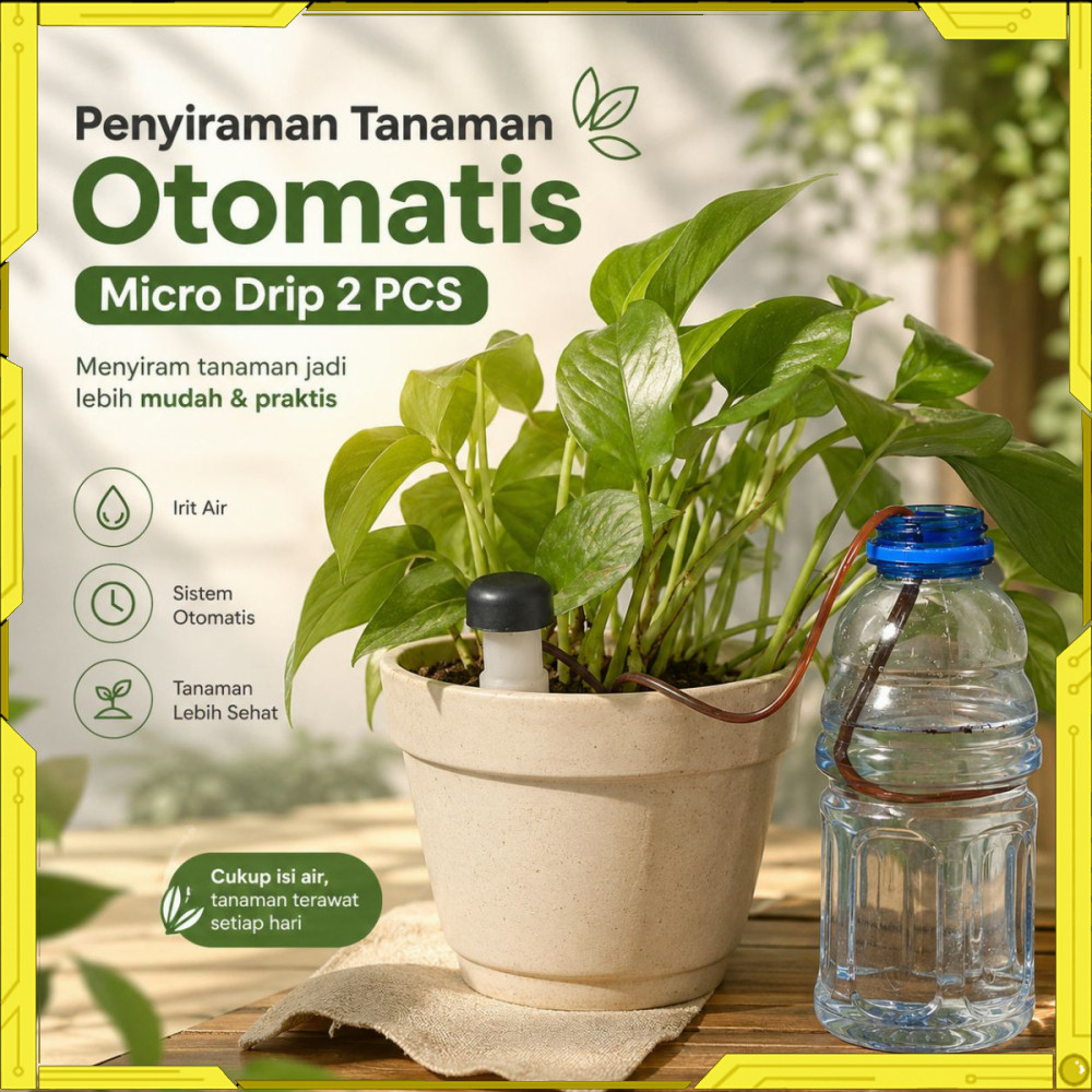 Alat Penyiraman Pot Otomatis Micro Drip 2 PCS - GD842