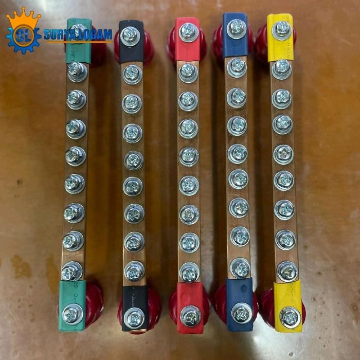 Jual Busbar tembaga Rstn-G 3mm x 15mm - hitam | Shopee Indonesia