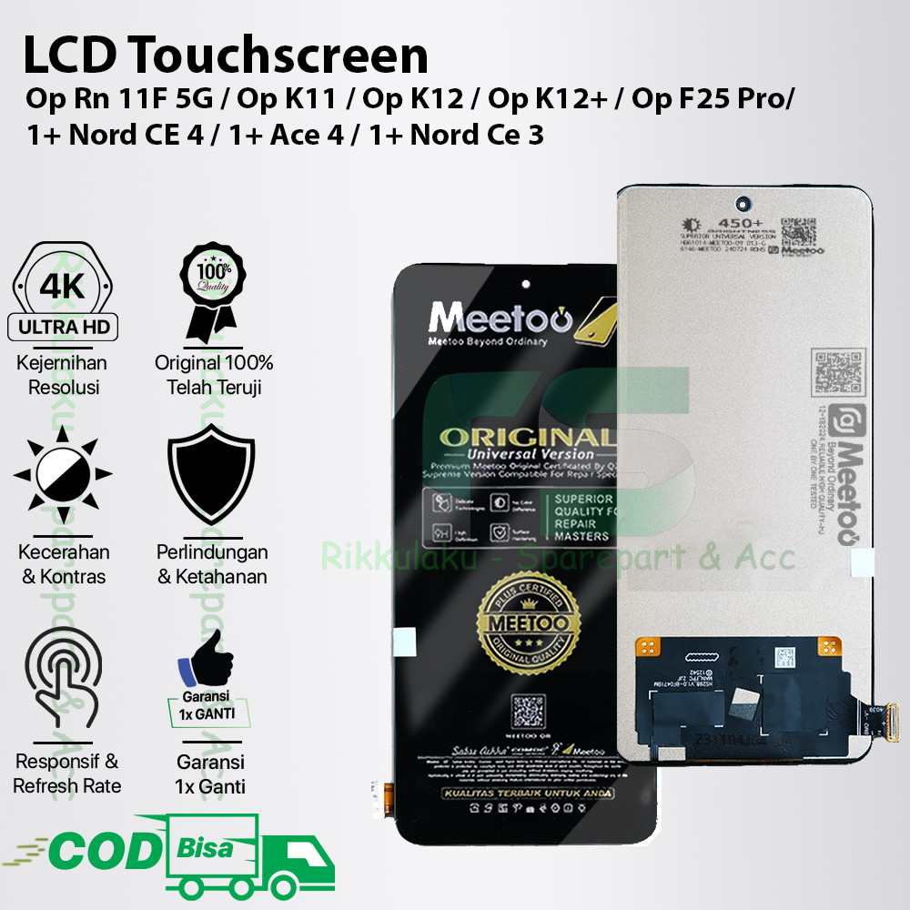 Jual LCD Touchscreen Reno 11F (5G) / Oppo K11 / K12 / K12 Plus / Oppo ...